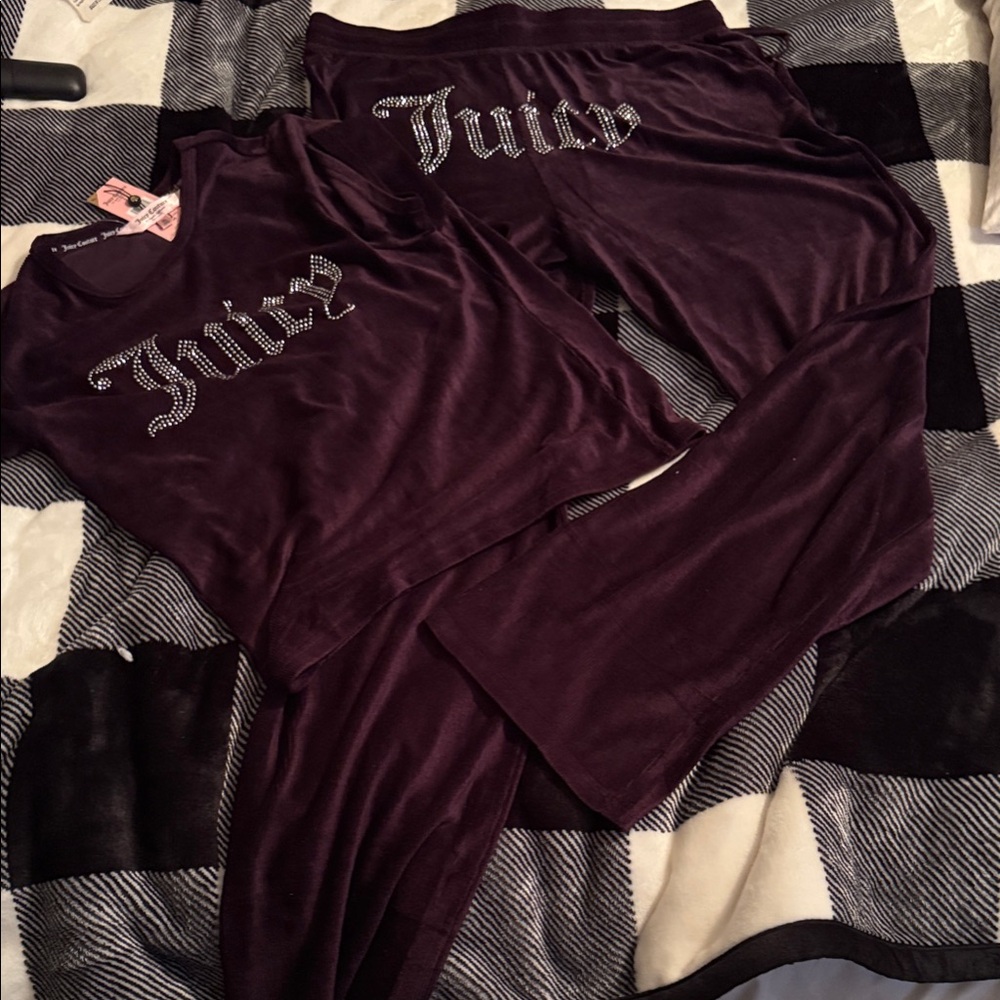 NWT Juicy Couture Purple Sleepwear Size XL